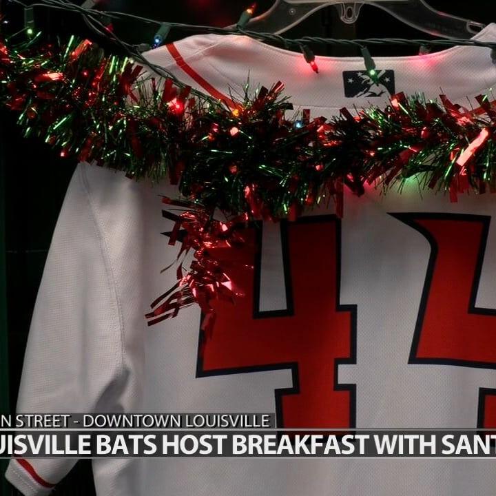 Louisville Bats host annual Breakfast with Santa at Slugger Field
